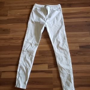 Topshop White Jaime Skinny Jeans